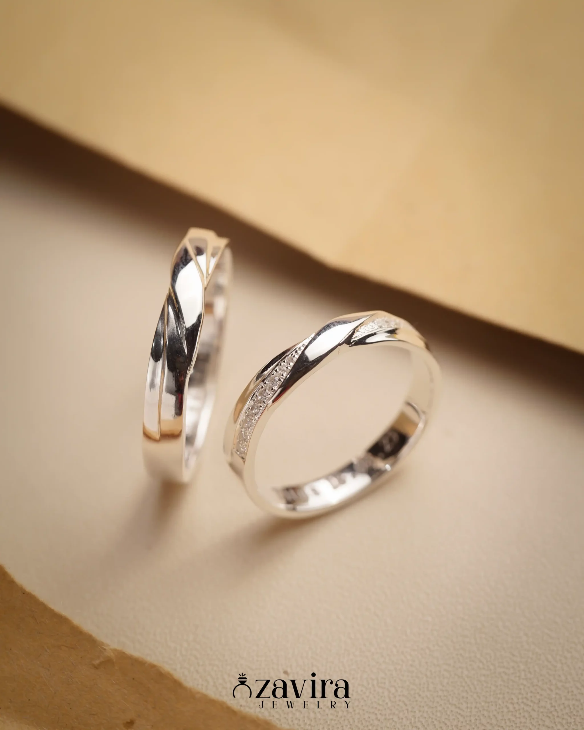 Cincin Nikah Silver Couple Z-0239